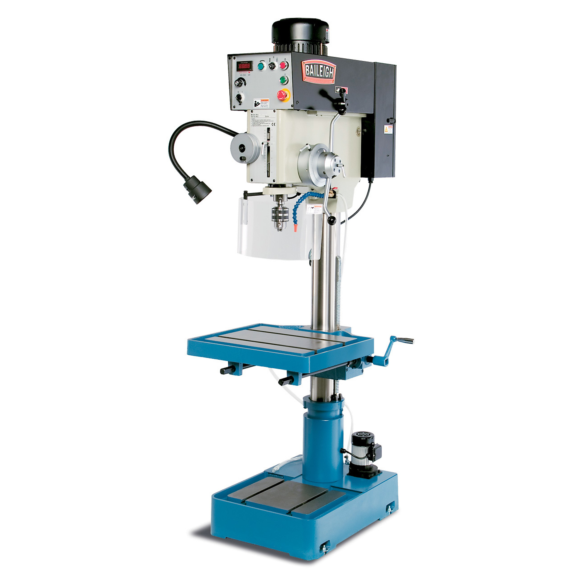 Baileigh, Metal Drill Press, Horsepower 2 HP, Volts 220 Model# DP-1500VS